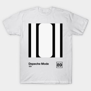 101 / Minimal Style Graphic Artwork Design T-Shirt